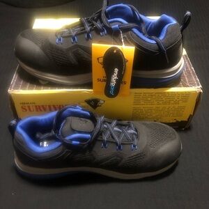 Herman Survivors Men’s Composite Toe Slip Resistant Work Shoes Size 8.5 Cassle